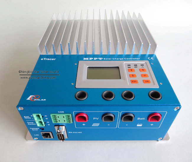 20A 48A eTracer ET6415 MPPT Solar Charge Controller regulators