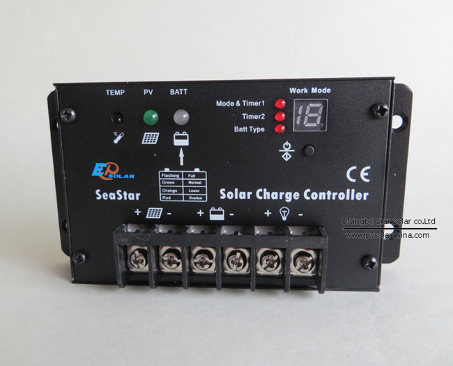 SS1024R 10A 12V 24V SeaStar Solar controller for lamp